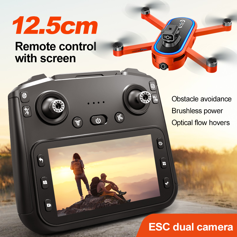 2025 S186 الطائرة بدون طيار ال - مراجعة Drone Controller Screen وسعره