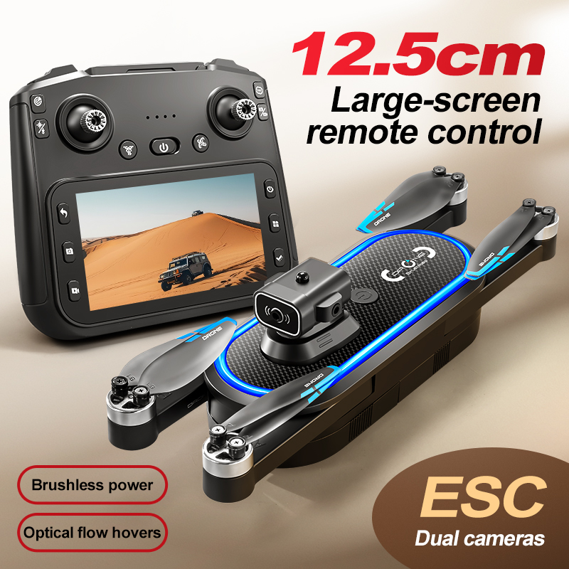 2025 S186 الطائرة بدون طيار ال - مراجعة Drone Controller Screen وسعره