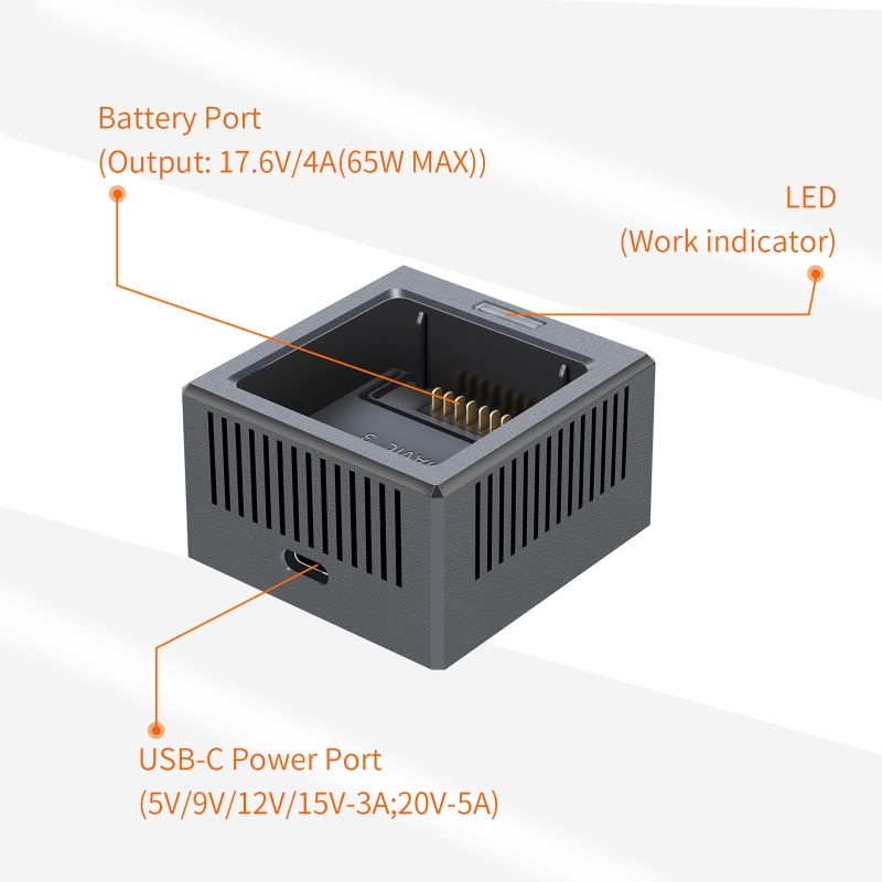 شاحن بطارية ذكي ل DJI Mavic 3  - مراجعة Drone Charging Hub وسعره