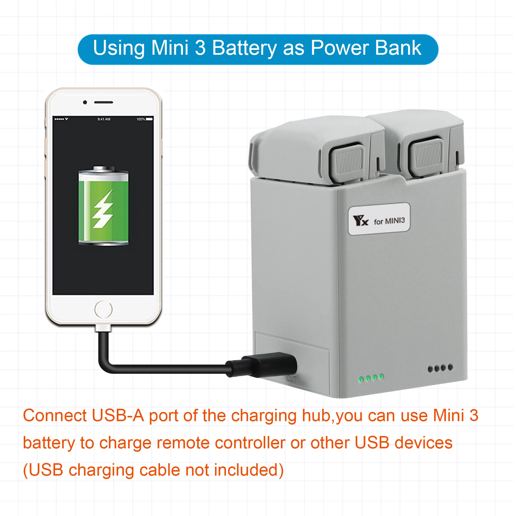 محور شاحن لبطارية الطائرات بدو - مراجعة Drone Charging Hub وسعره