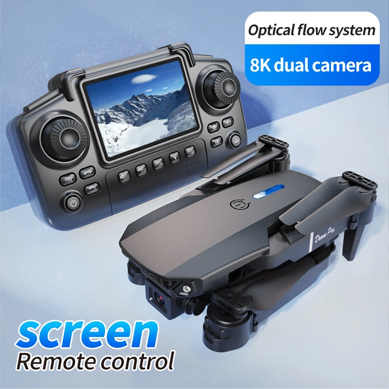 طائرة بدون طيار احترافية E88 P - مراجعة Drone Controller Screen وسعره