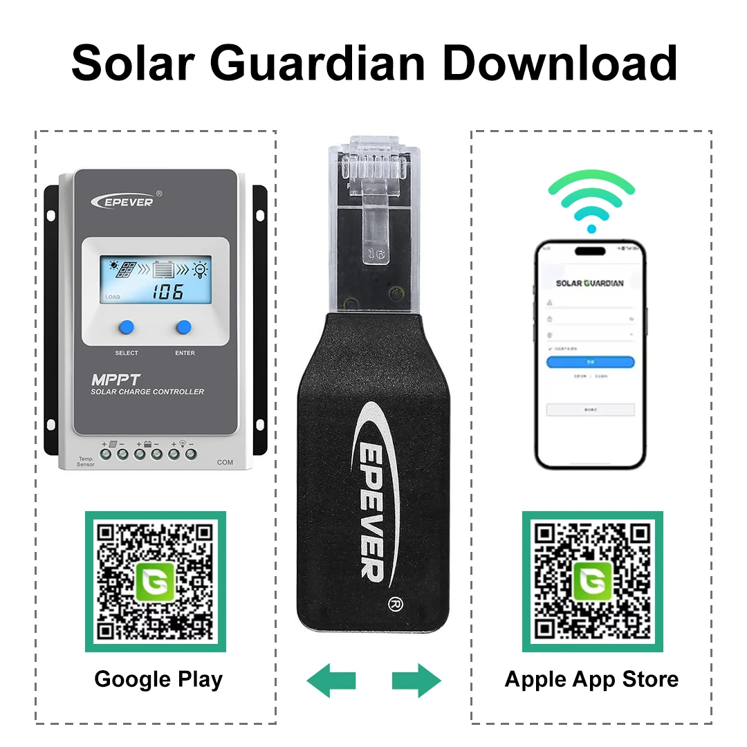 EPEVER WiFi 2.4G RJ45 D WIFI B - مراجعة Drone Solar Charger وسعره