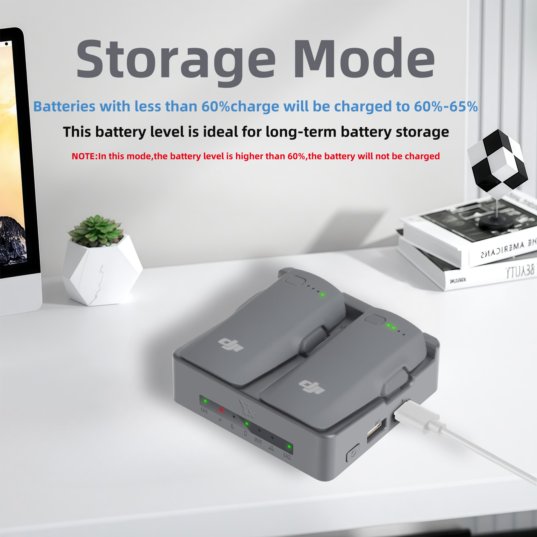 ل DJI NEO 2 شحن محور شاحن بطار - مراجعة Drone Power Bank وسعره